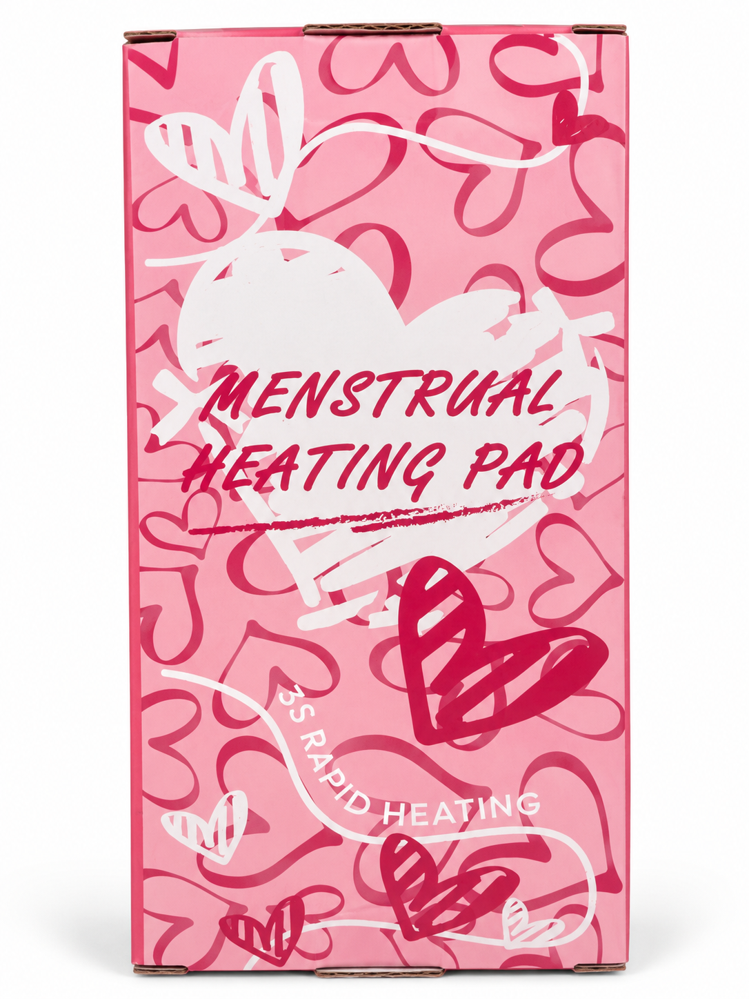 Portable Menstrual Heating Pad – Pink | 3-Second Rapid Heating