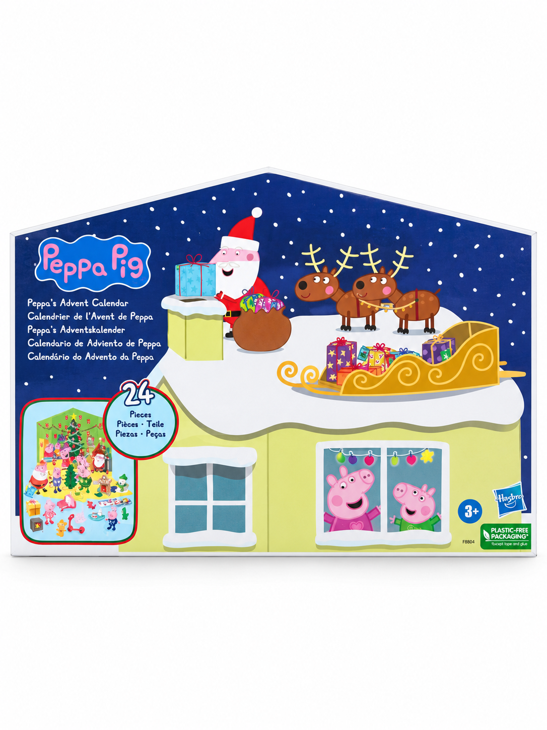 Peppa Pig Christmas Advent Calendar – 24 Pieces