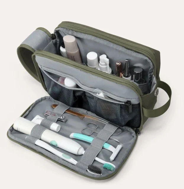 Travel Toiletry Bag – Army Green
