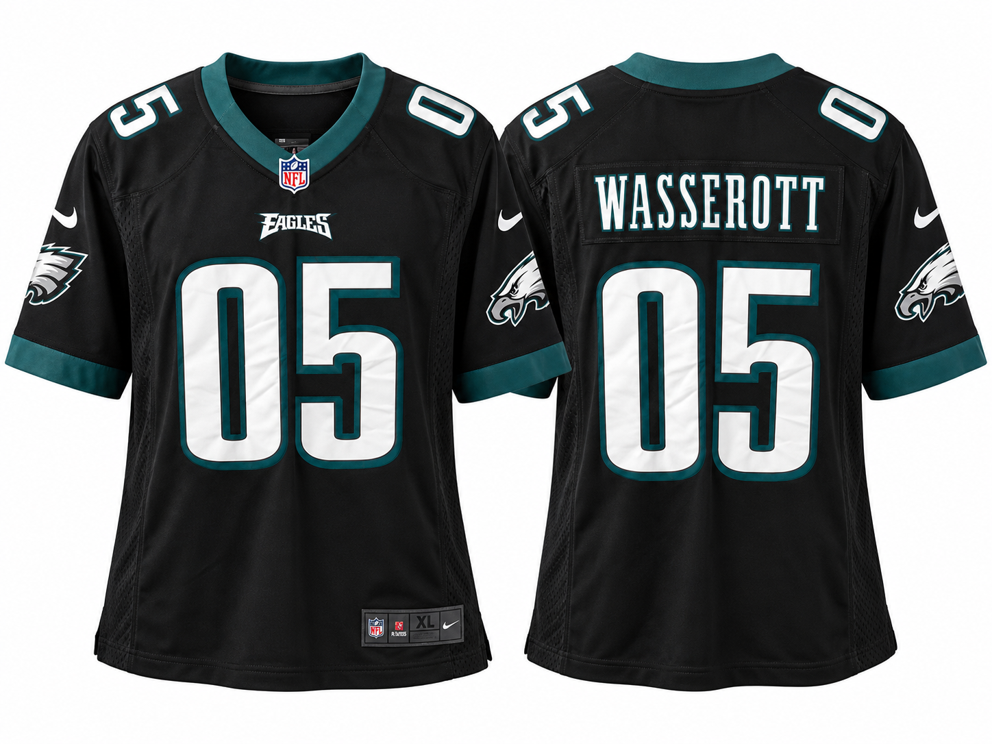Nike Philadelphia Eagles Custom #05 Jersey – Size XL