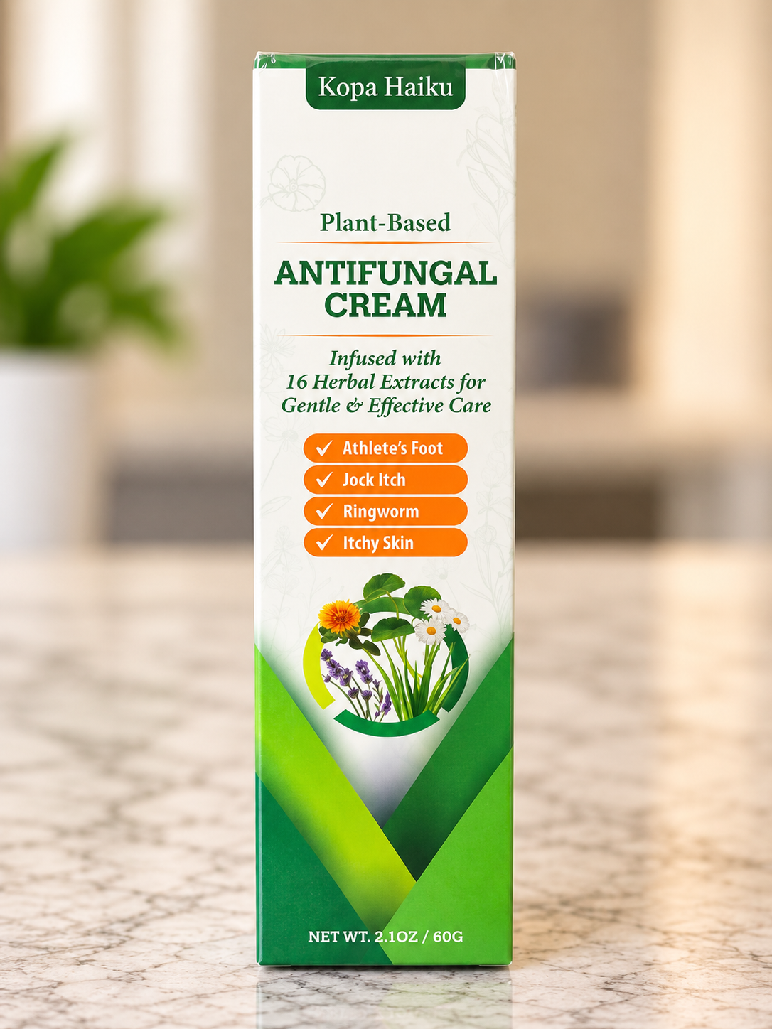 Kopa Haiku Plant-Based Antifungal Cream – 2.1 oz / 60 g