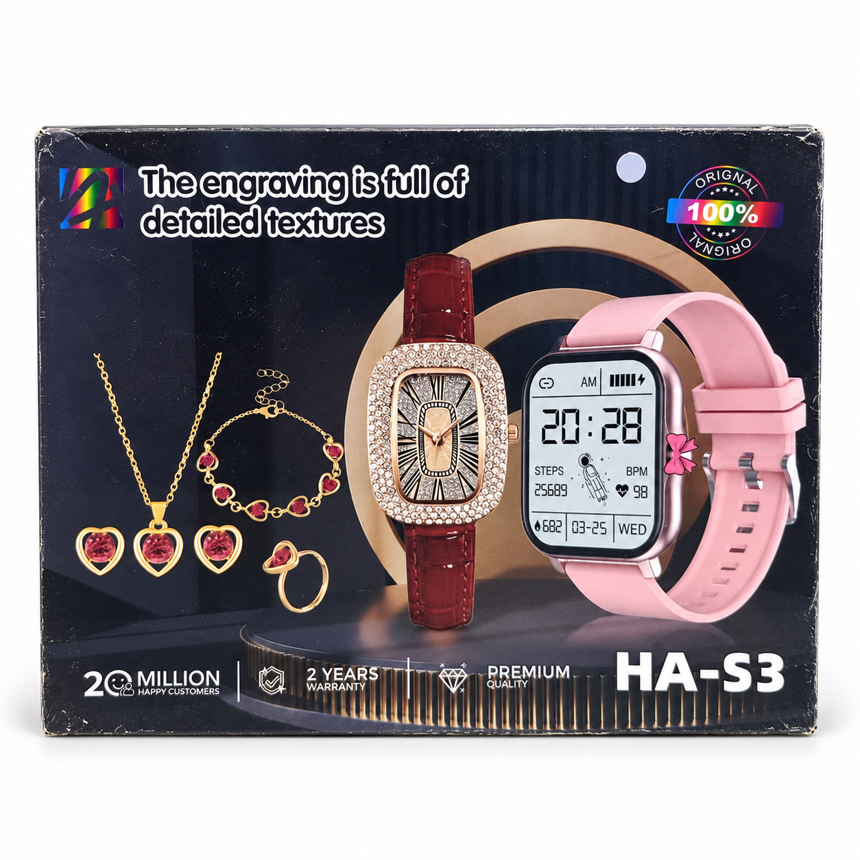 Smart & Jewelry Watch +