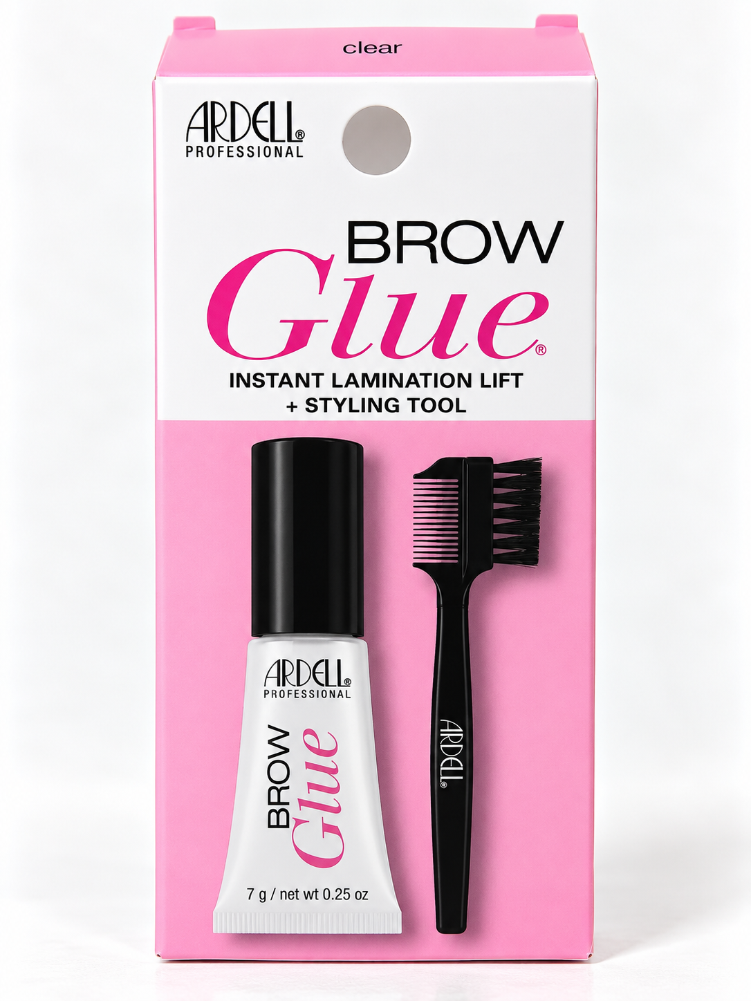 Ardell Professional Brow Glue – Clear – Instant Lamination Lift + Styling Tool