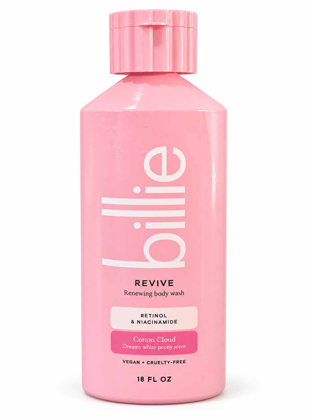 Billie Revive Renewing Body Wash – Cotton Cloud, 18 fl oz