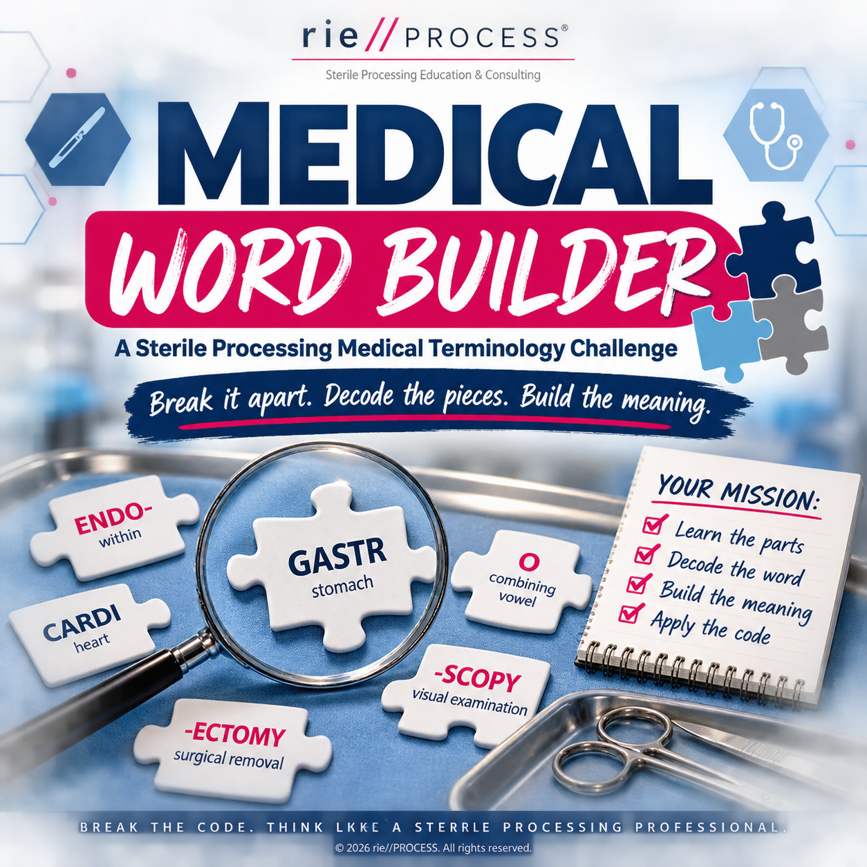 Medical Word Builder | SPD Learning Activity