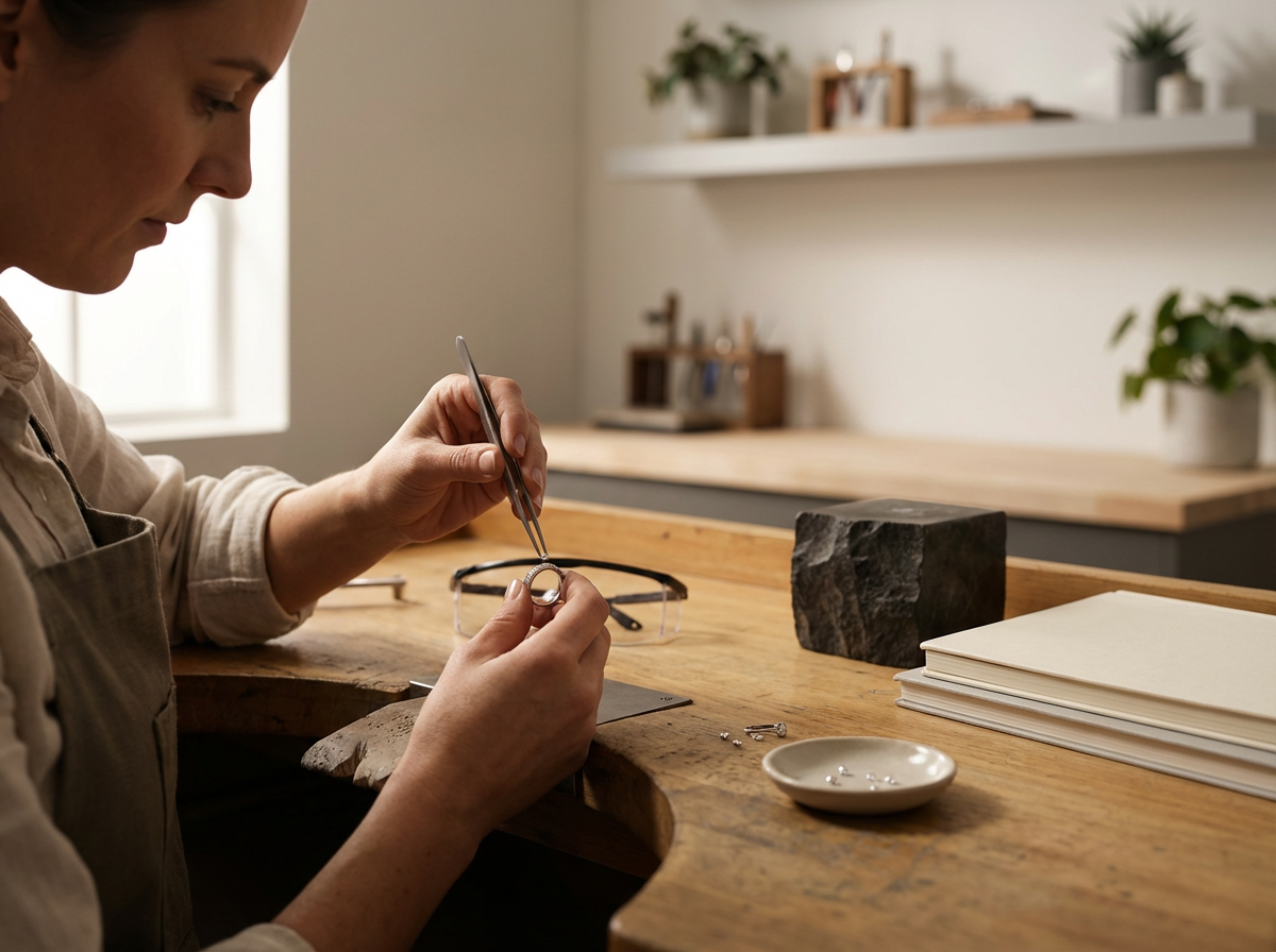 Custom Pavé Setting