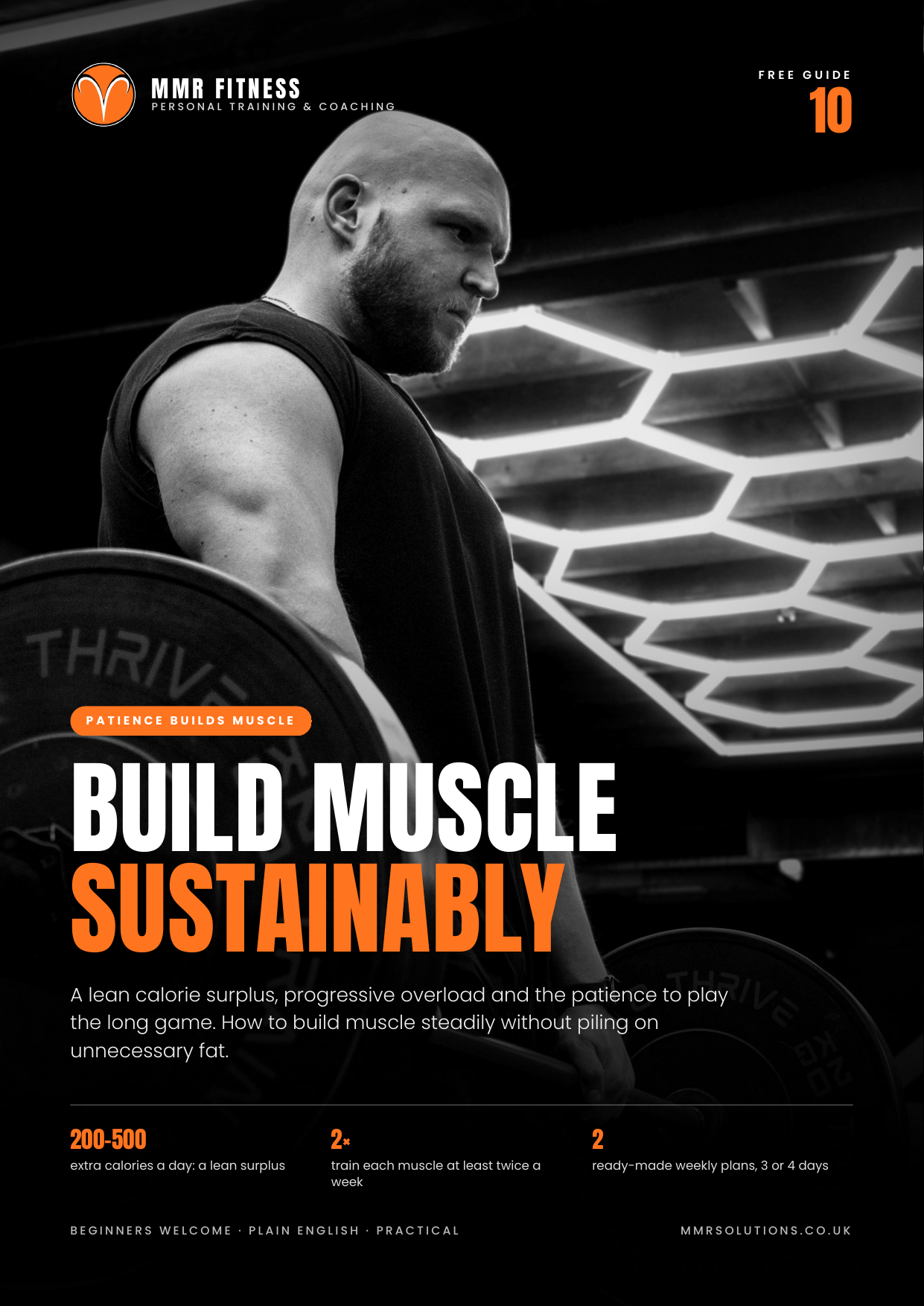 Build Muscle Sustainably