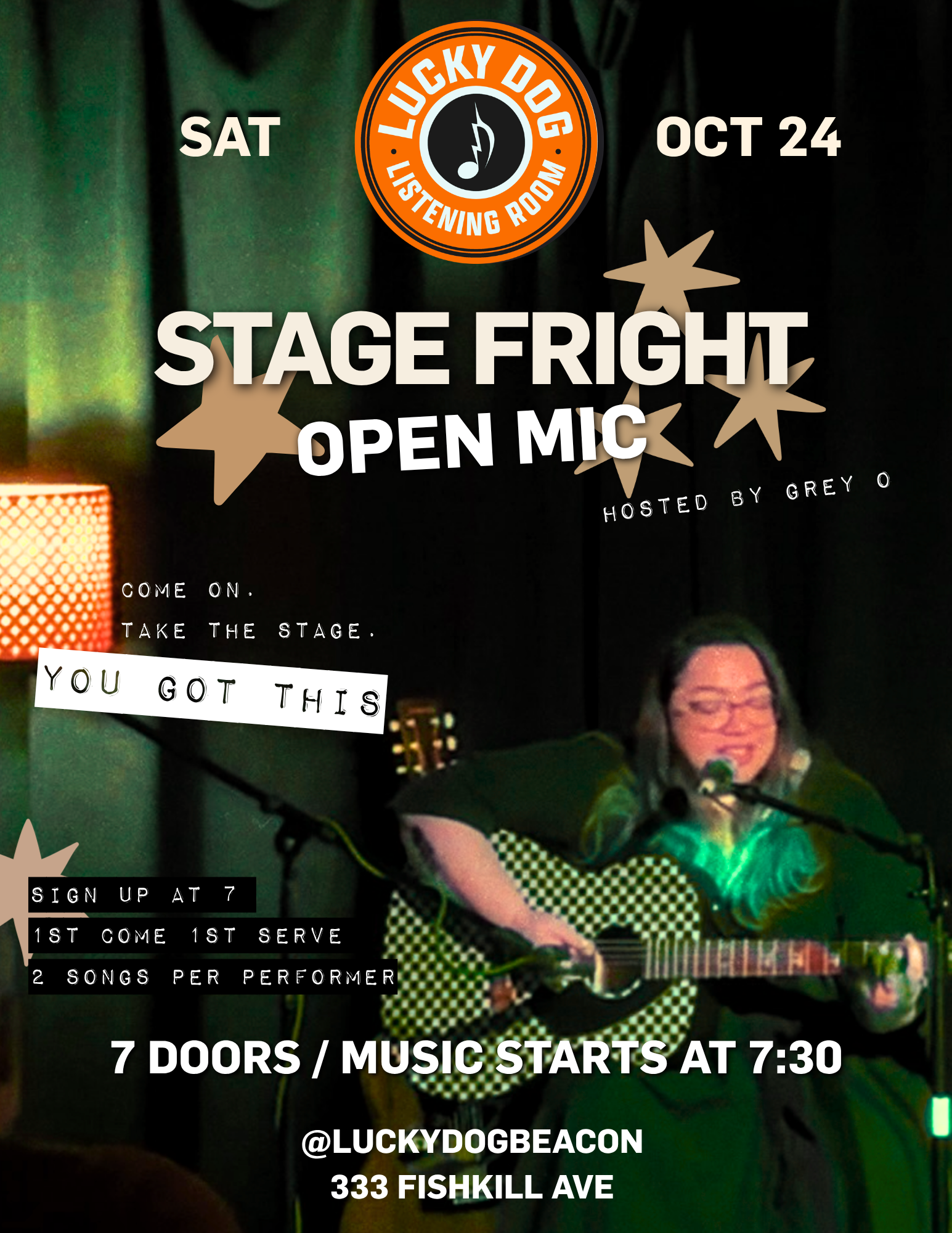 STAGE FRIGHT OPEN MIC