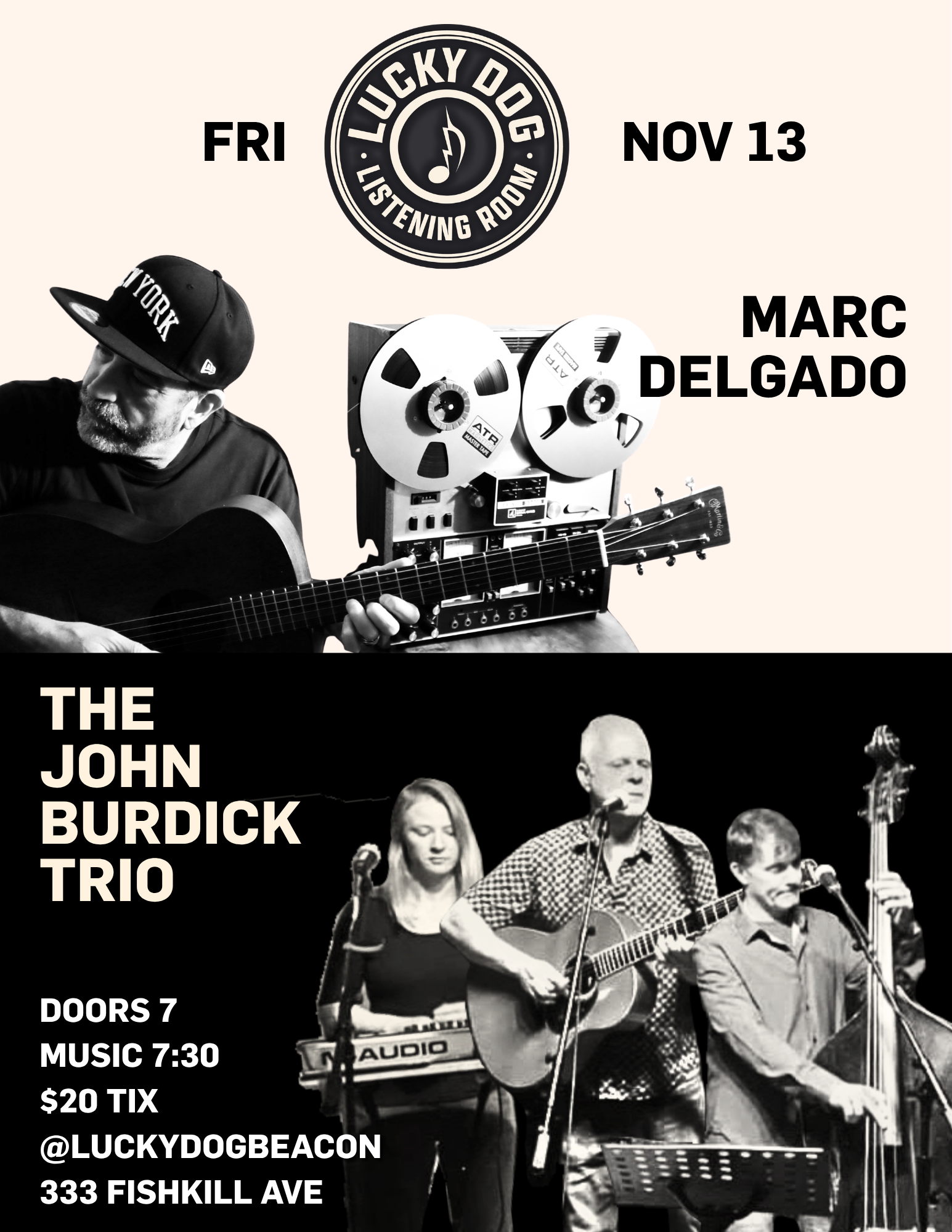 Marc Delgado + The John Burdick Trio
