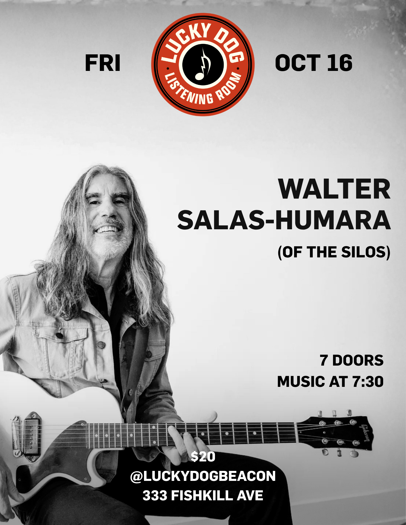 10/16/2026 Walter Salas-Humara This Friday Night