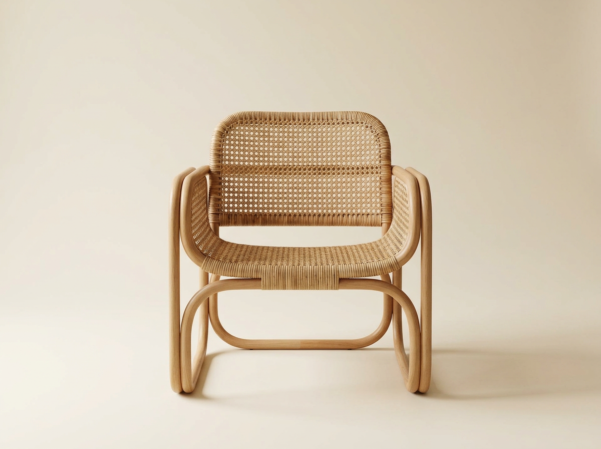 Rattan Accent Chair