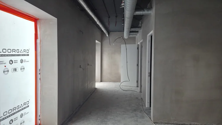 Plasterboard installation