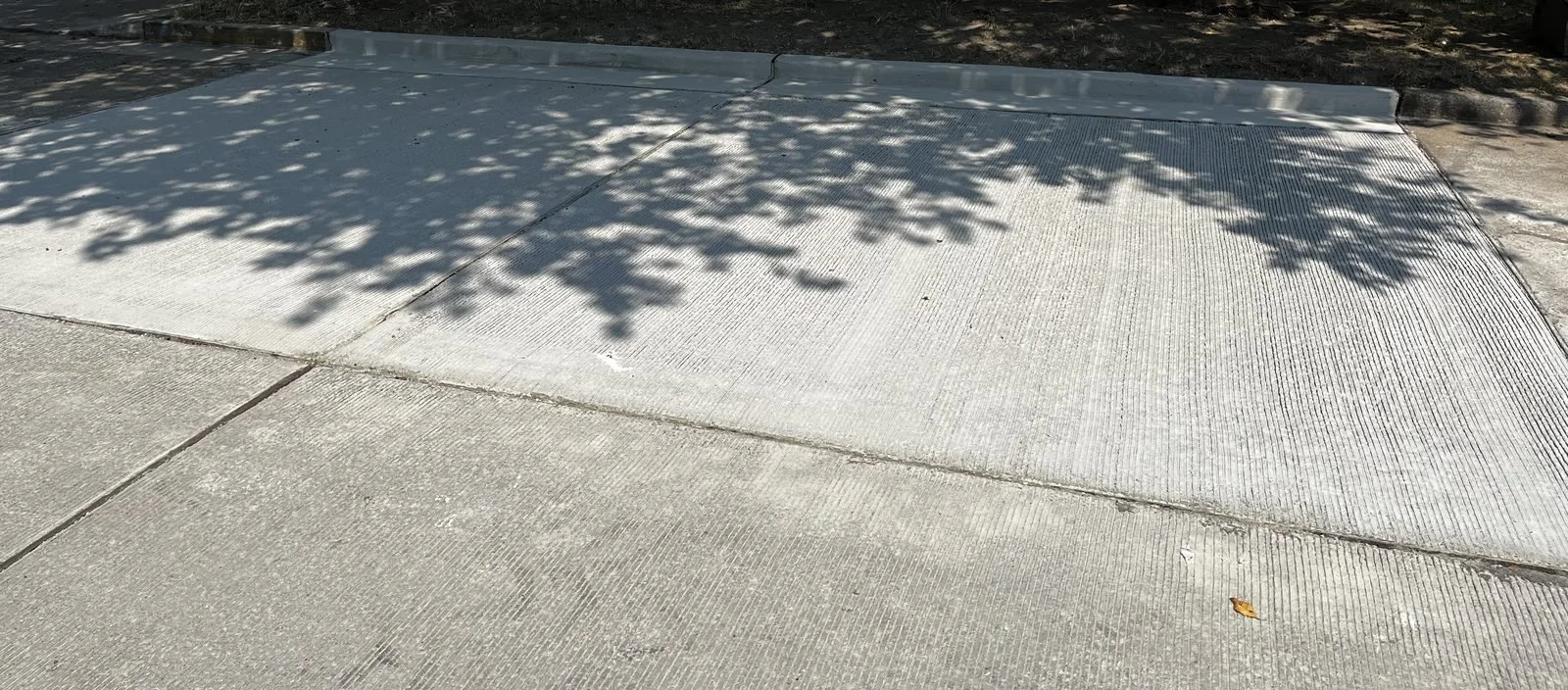 Surface and joint match between new and existing concrete panels