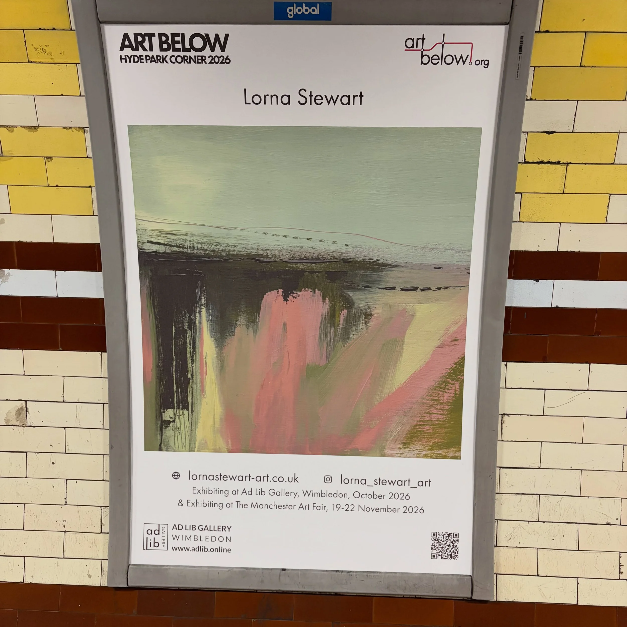 Delighted to be part of the Art Below Autumn Show at the Adlib gallery, 10 Church Road, Wimbledon. 
PV this evening from 6-8pm. 
Exhibition runs from 8-25 October. 
You can see both my pieces there. 
@adlibgallery 
@artbelow