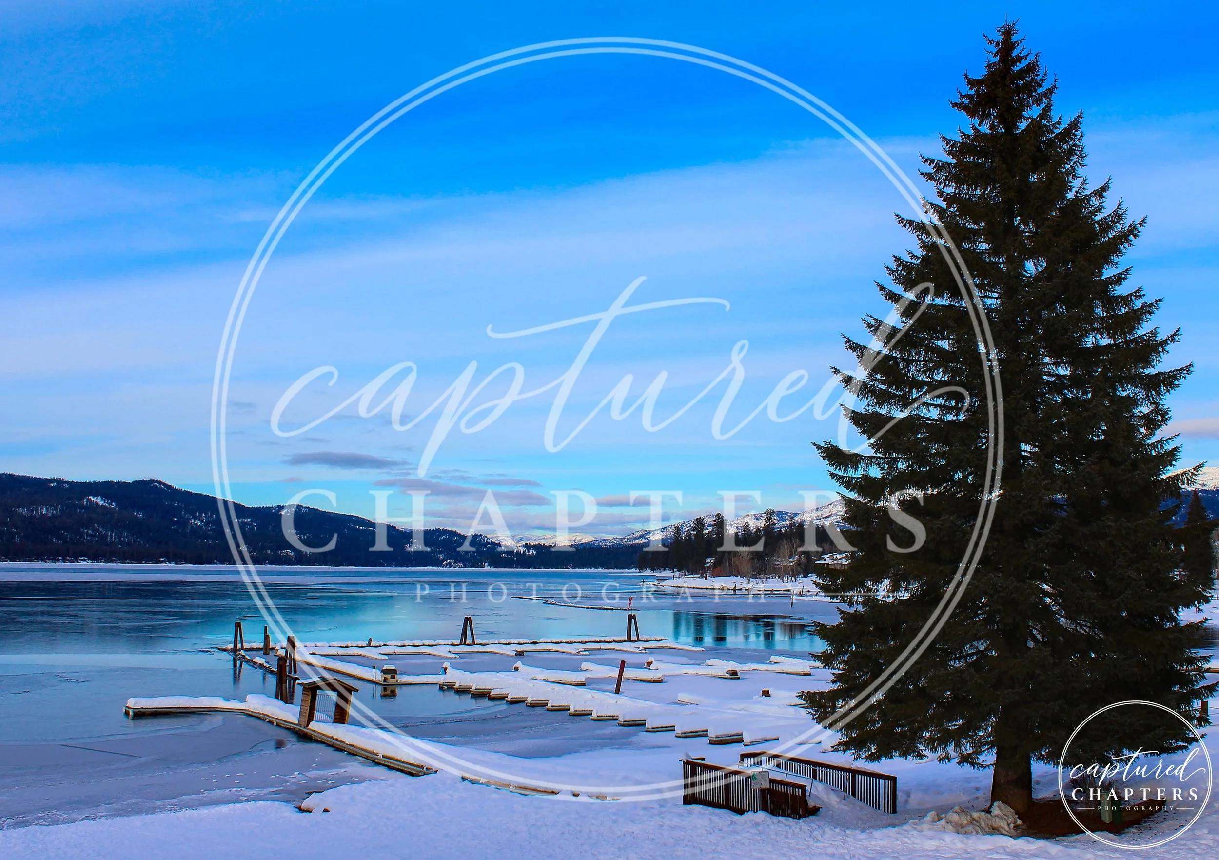 Frozen Lake at Payette - Digital Download