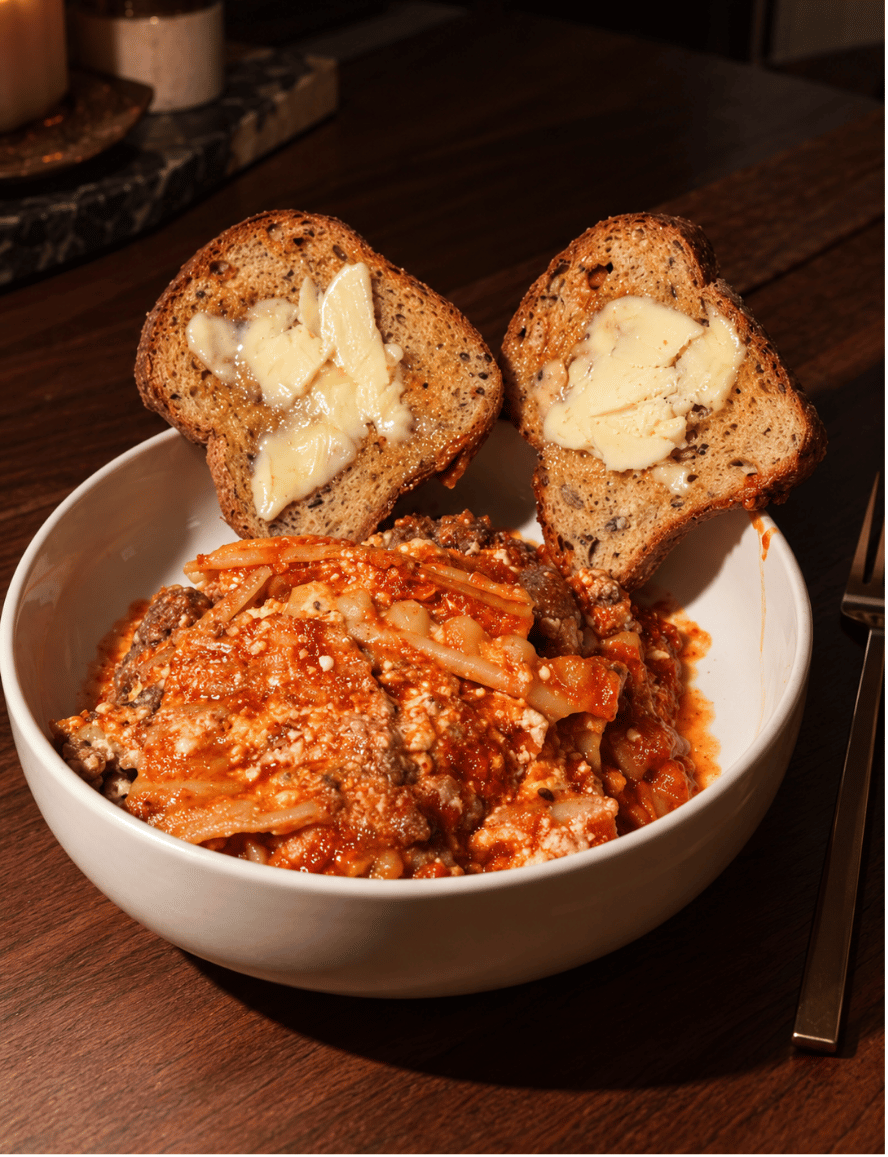 High-Protein Gluten-Free Lasagna With 50 Grams of Protein Per Serving