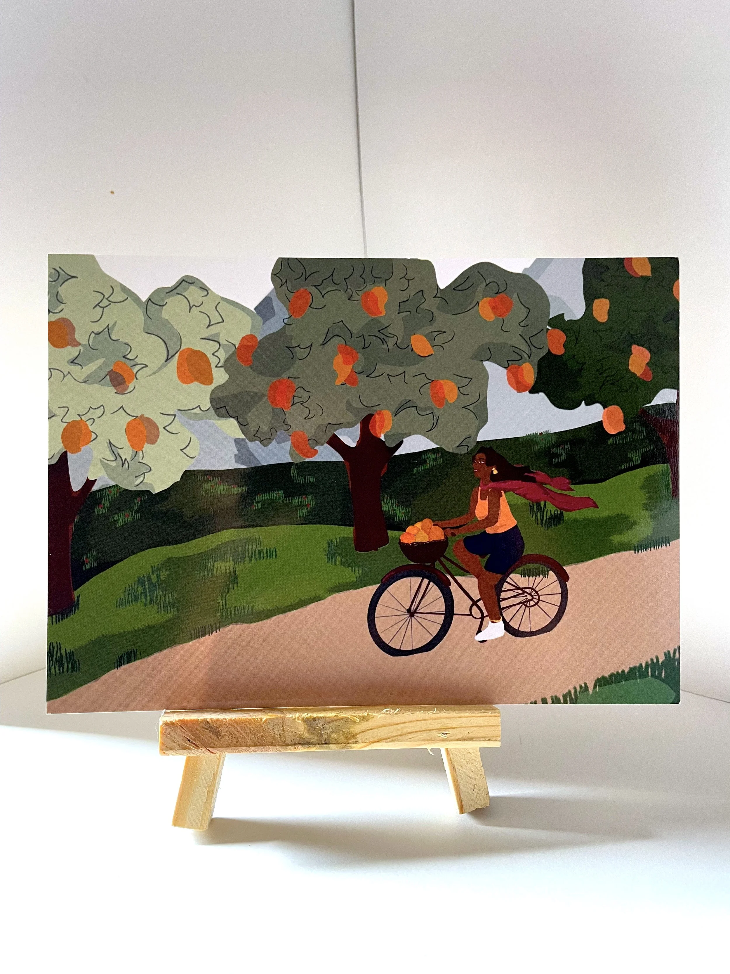 Mango delivery  Glossy Art print