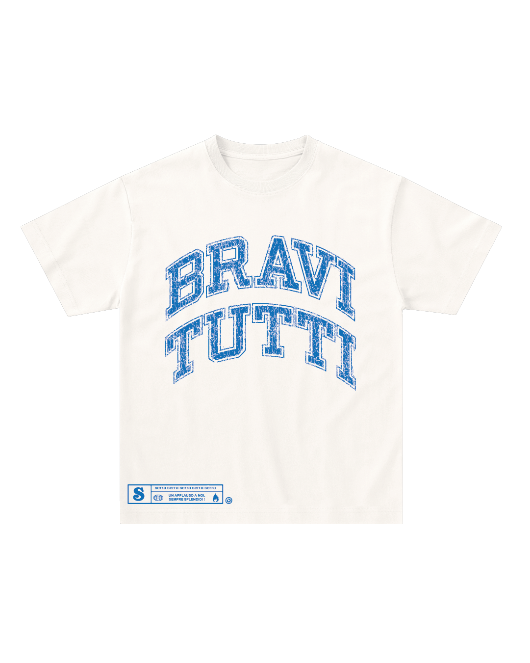T SHIRT BRAVI TUTTI BL