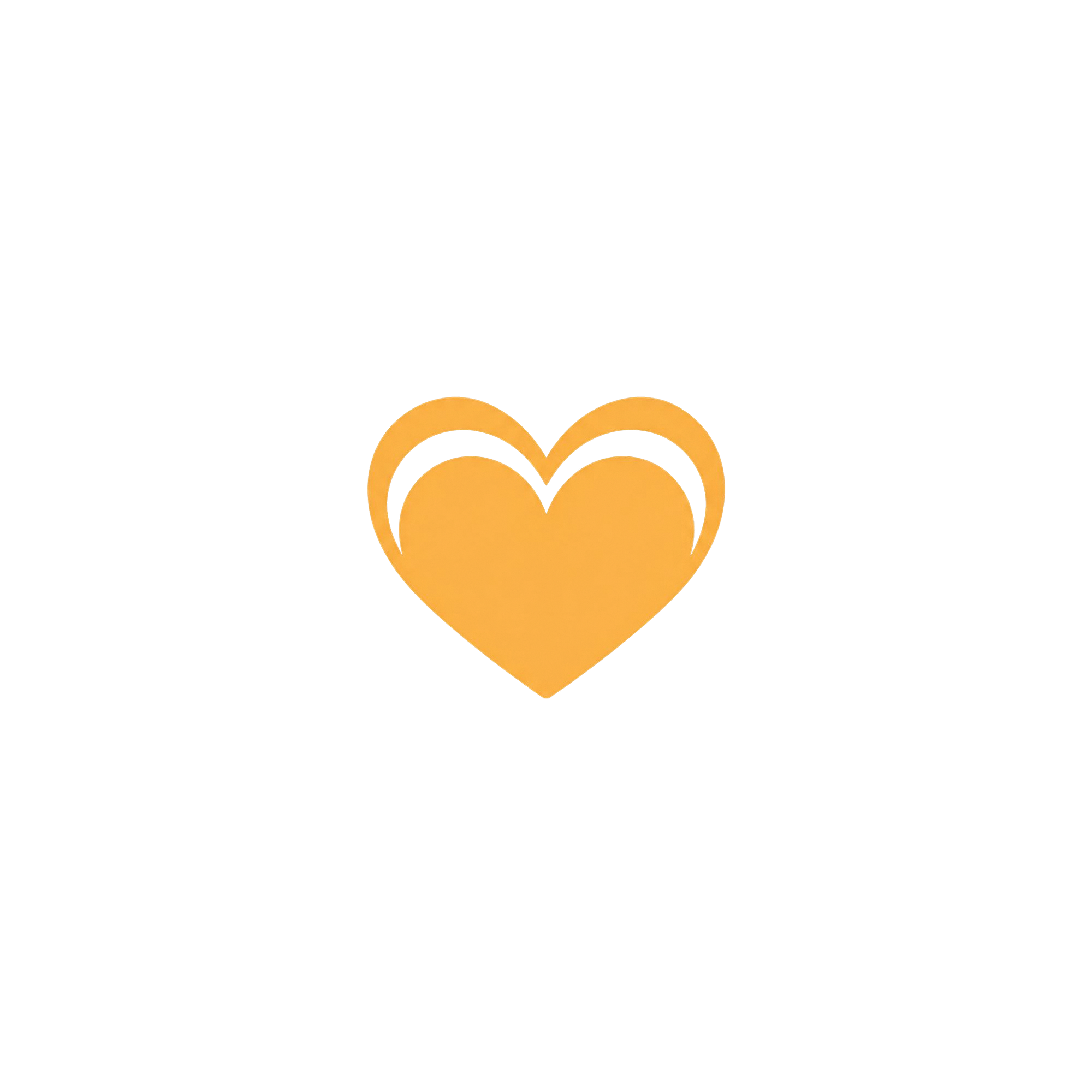 Gold heart-shaped cookie cutters on blue surface with some yellow and purple elements