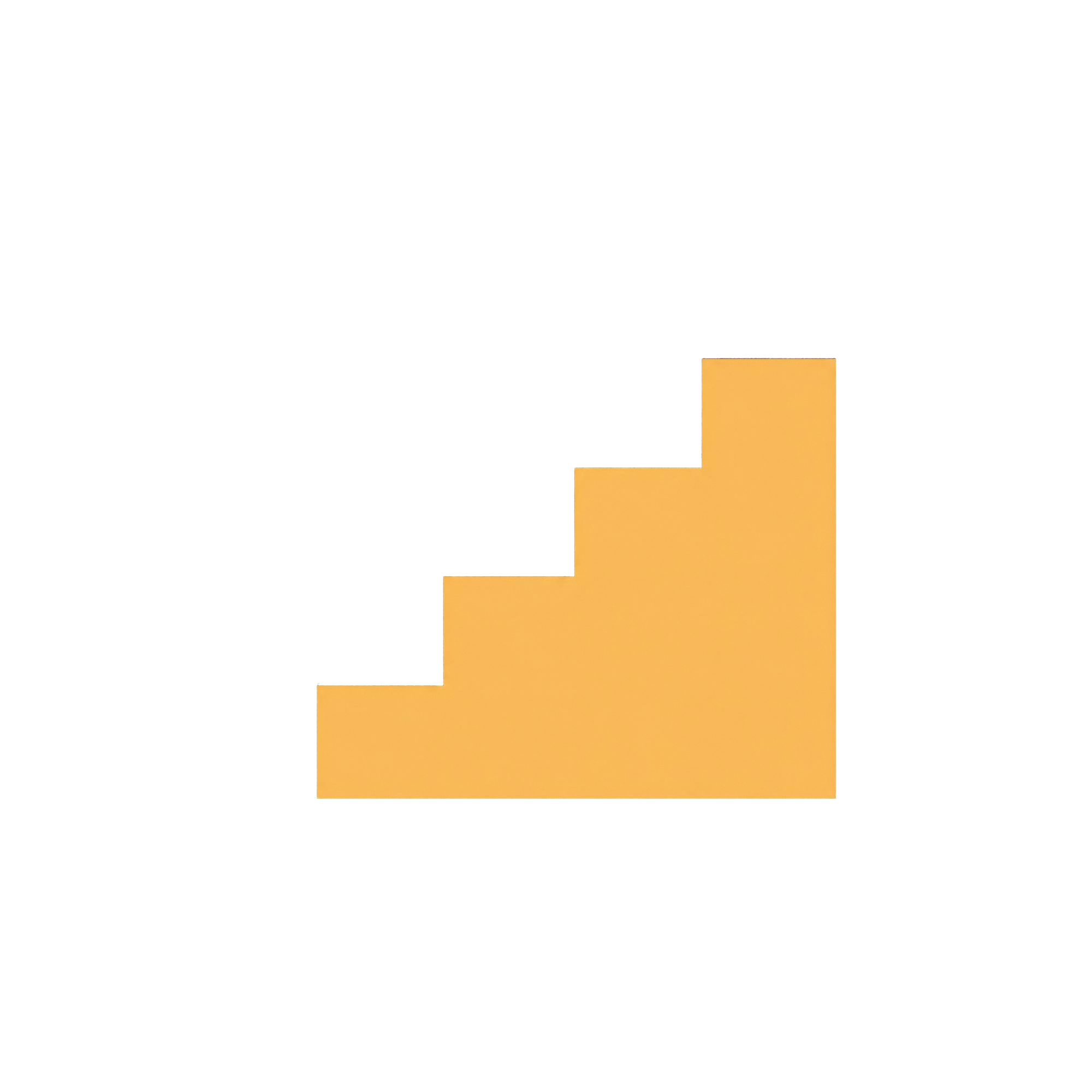 Black background with gold squares forming an 'F' shape