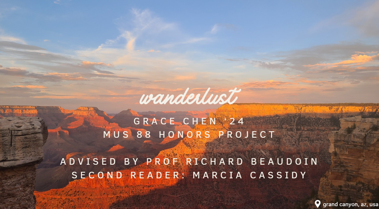 Sunset over the Grand Canyon with a partly cloudy sky and orange and red rock formations.