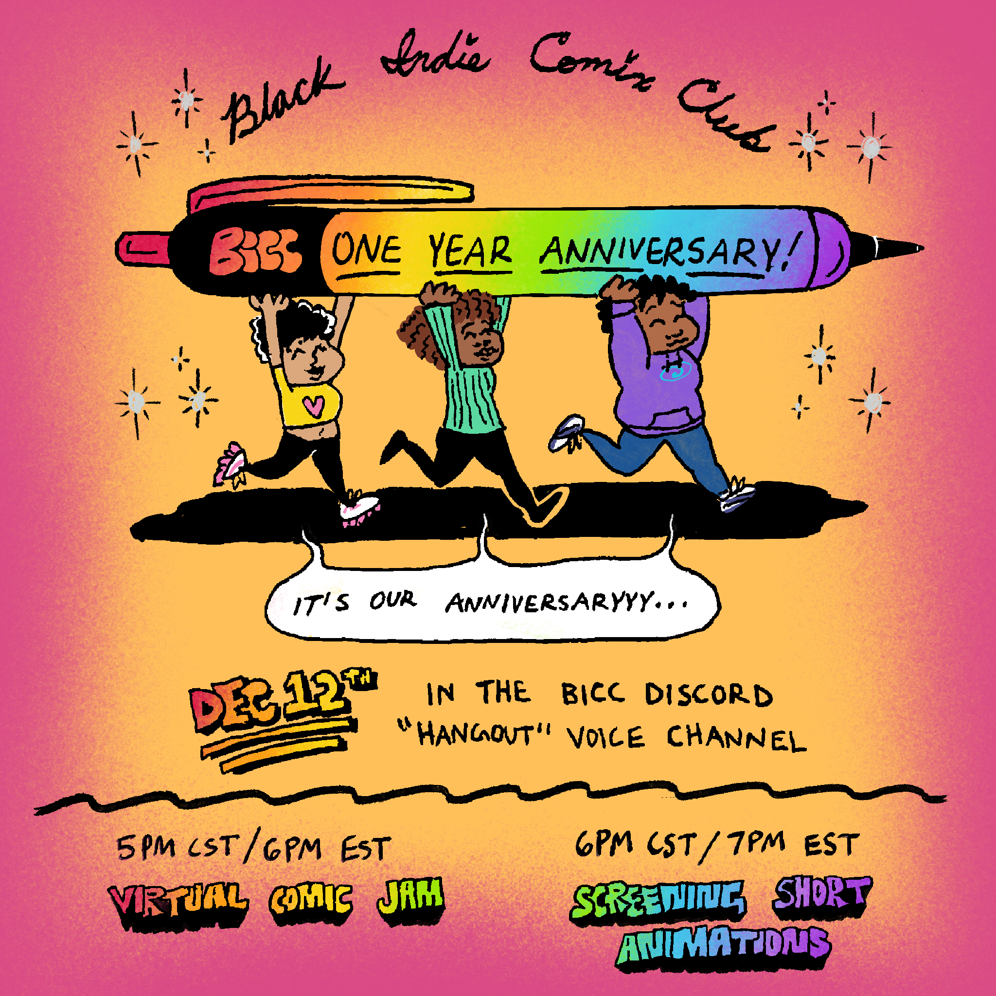 BICC 1 Year Anniversary, 12/12/24