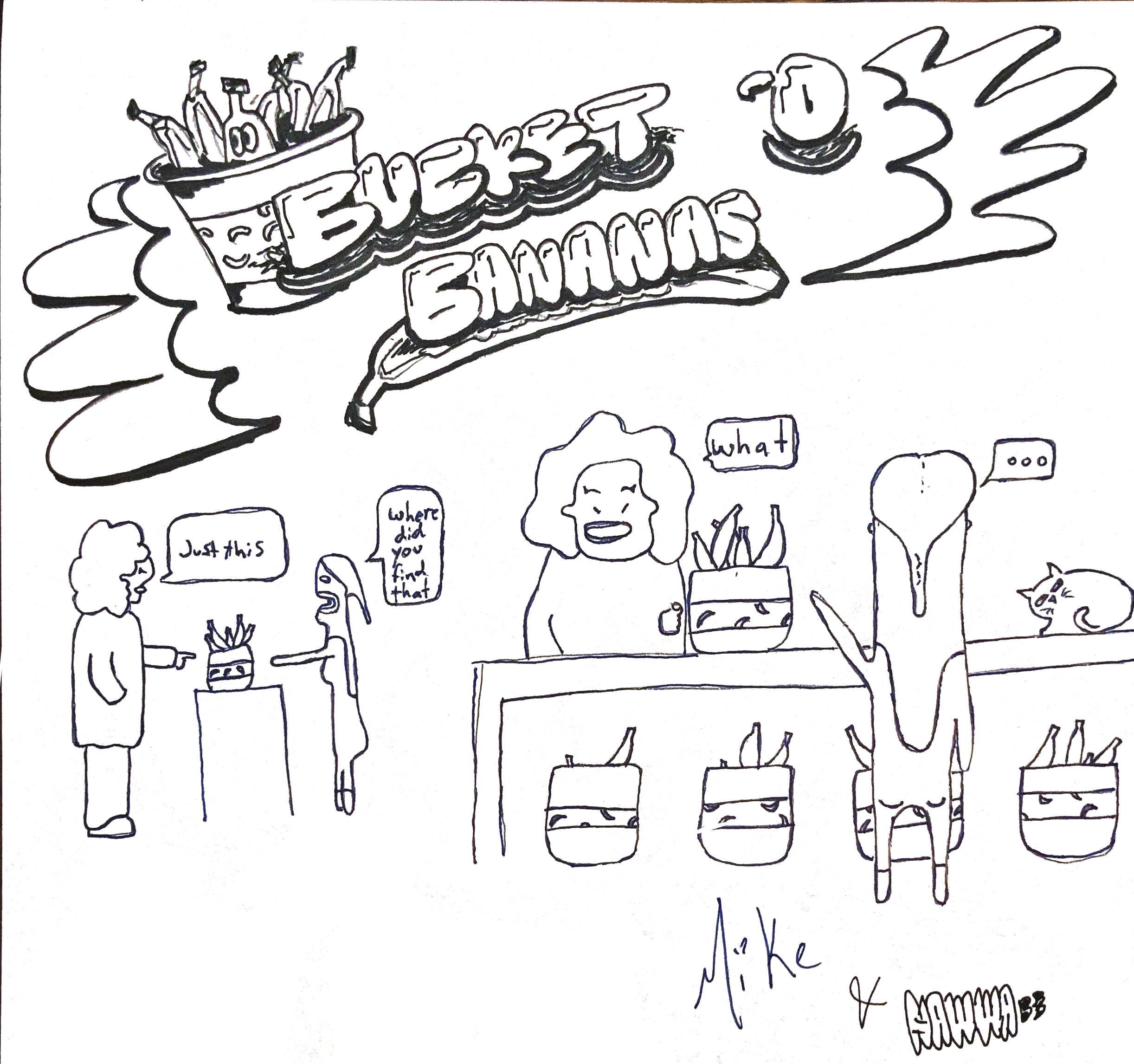 First every comic jam, Mike and Hawwa