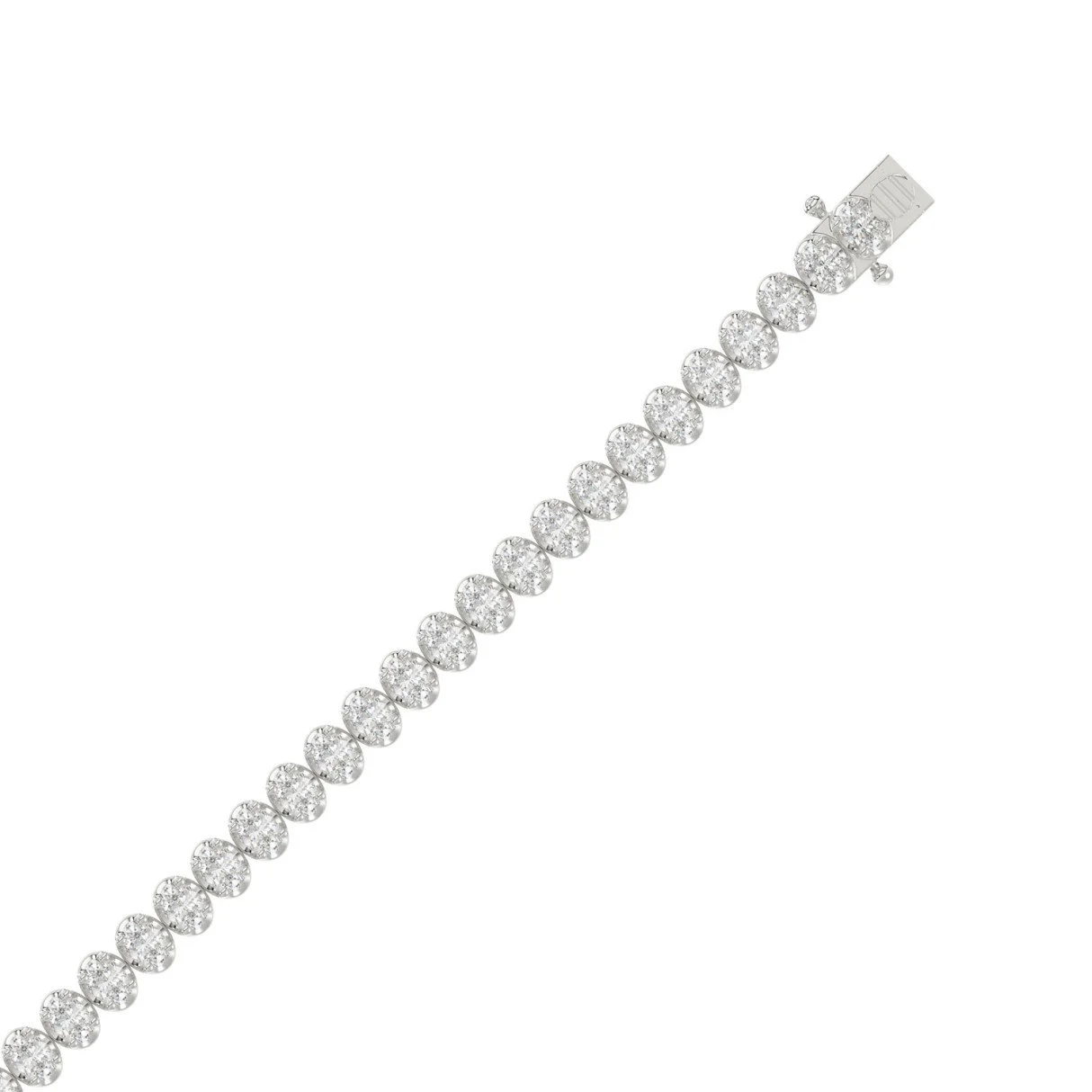Oval Lab Diamond Grand Tennis Bracelet