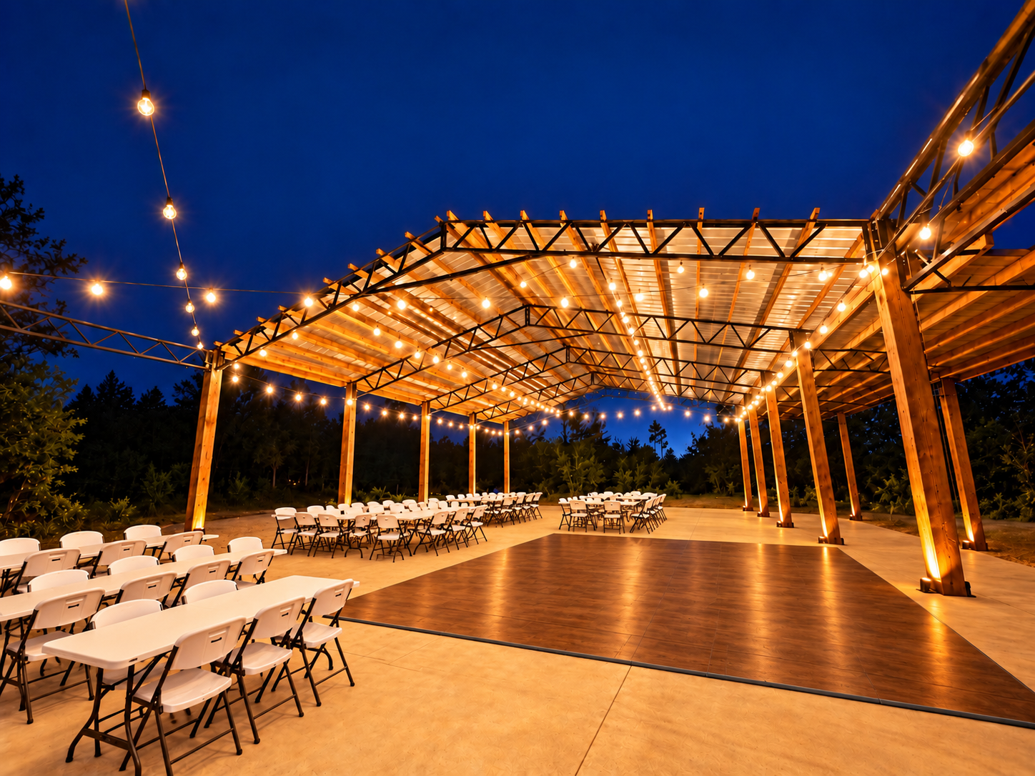 Walnut Dance Floor