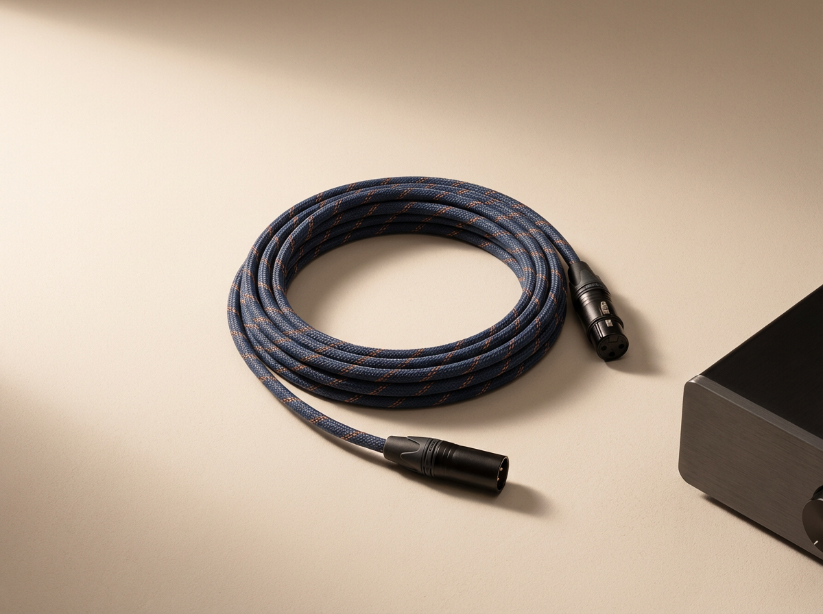 Braided XLR Cable