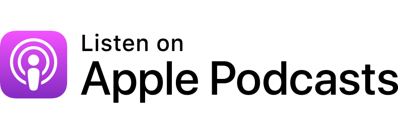Podcast icon with purple background and white microphone symbol.