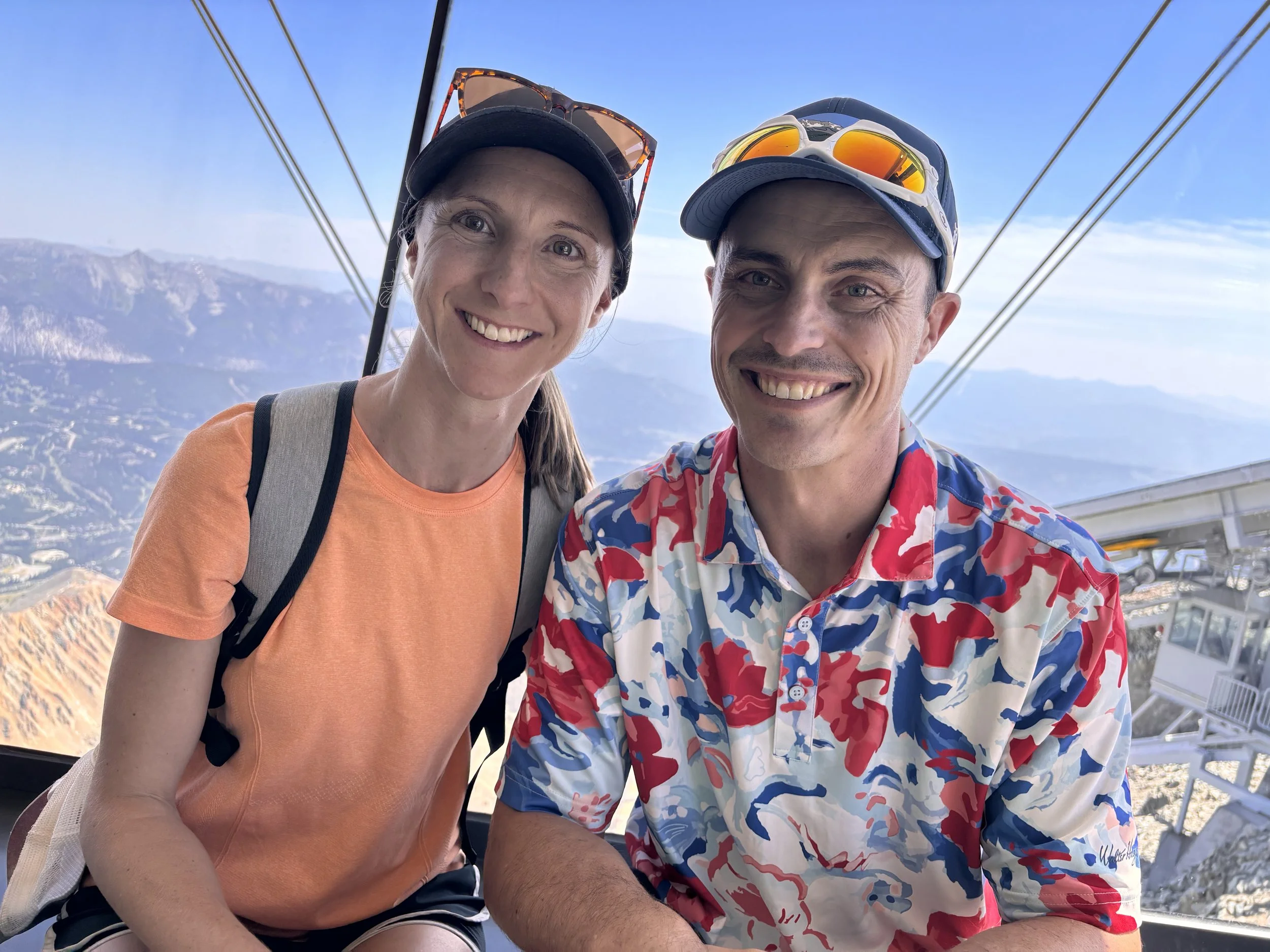Tyler Fosdick and his wife