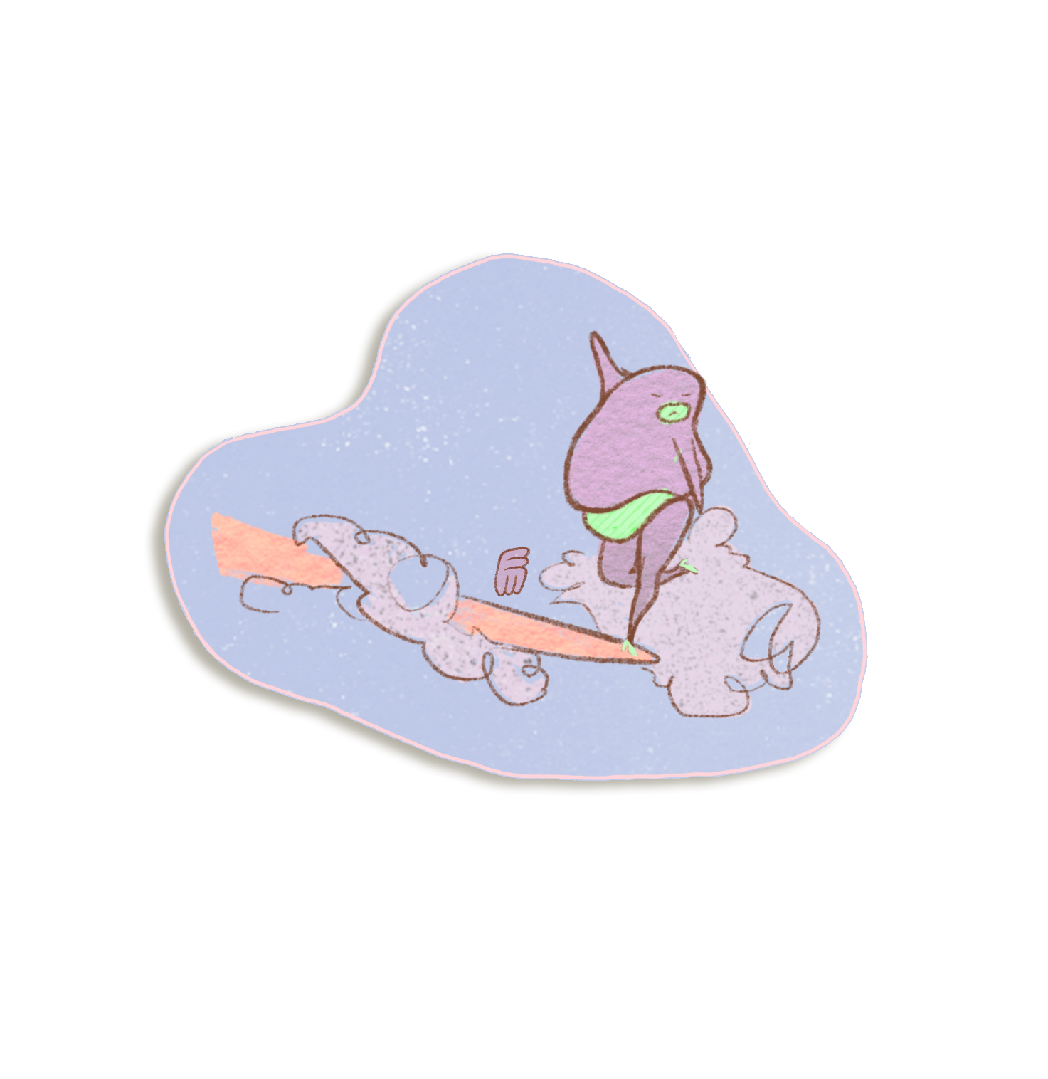 Loggin' On Piles Sticker Series Wholesale