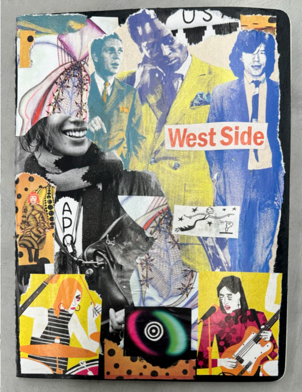 Sketchbook Collage | 2025 | 9 x 12 in
