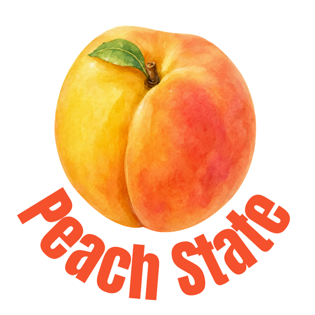 Peach State Pin