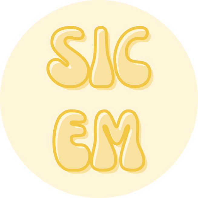 Sic Em Pin