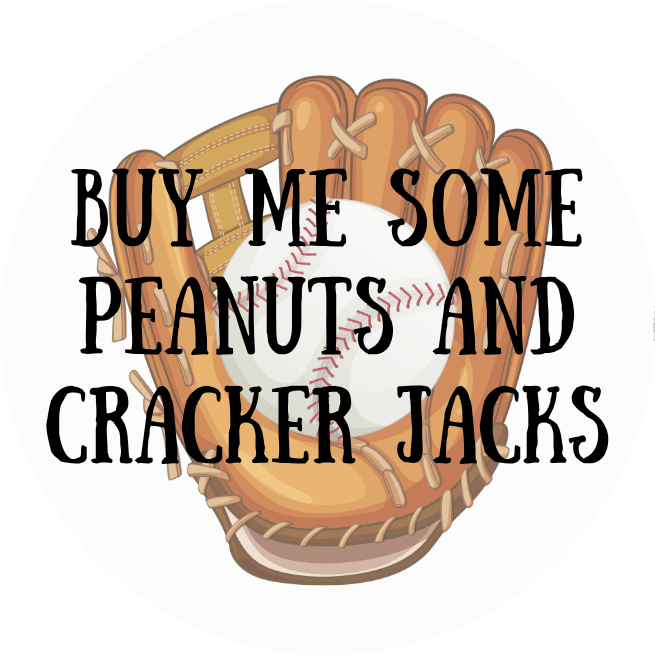 Peanuts and Cracker Jacks Pin