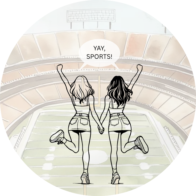 Yay, Sports! Pin