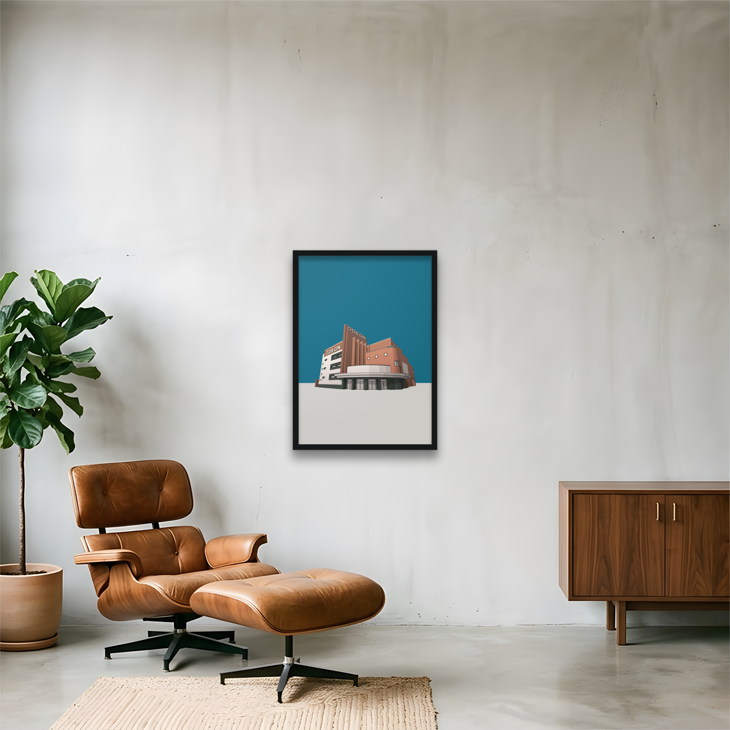 newport-odeon-A2-Framed-Print.png