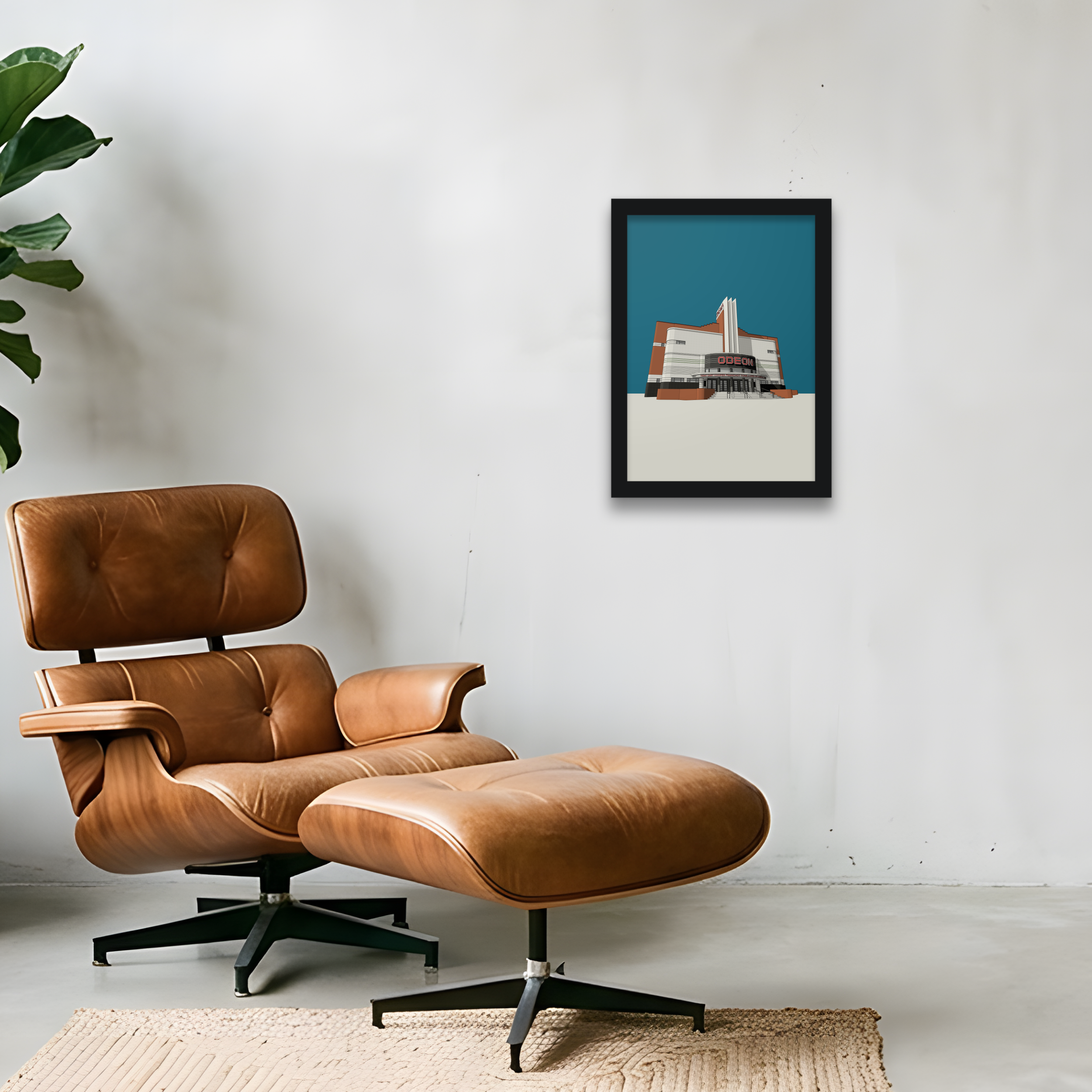 kingstanding-odeon-A4-Framed-Print.png