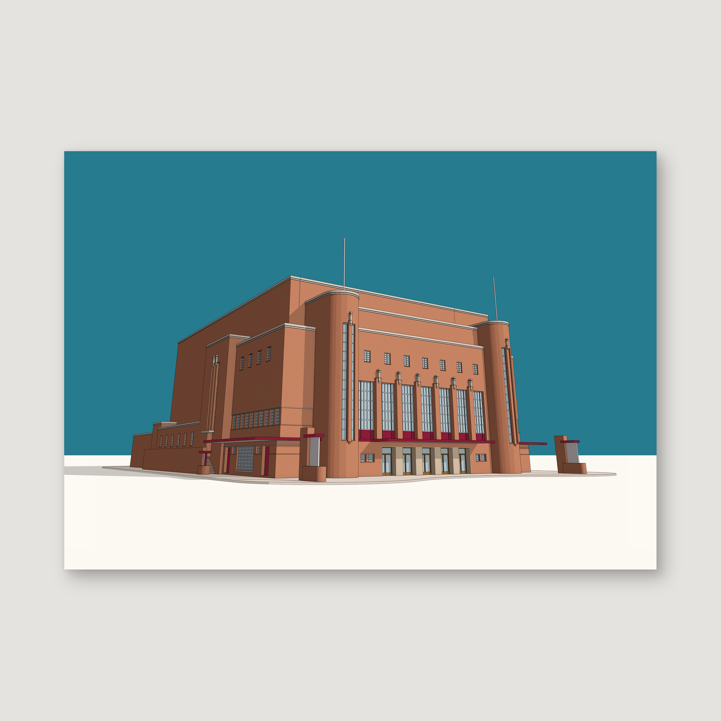 The Philharmonic Hall, Liverpool, 1939