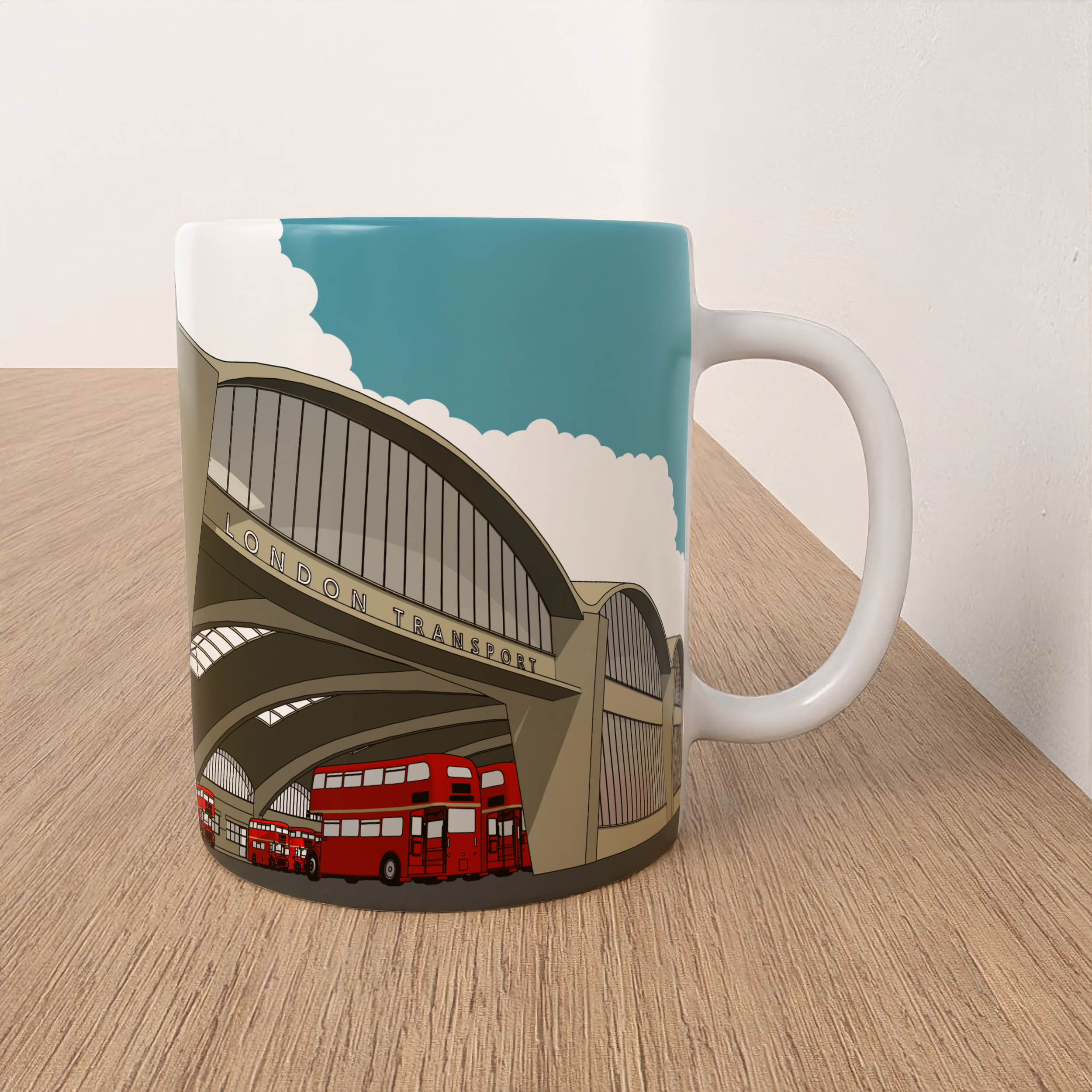 Stockwell Bus Garage, London - 1952 - Gifts