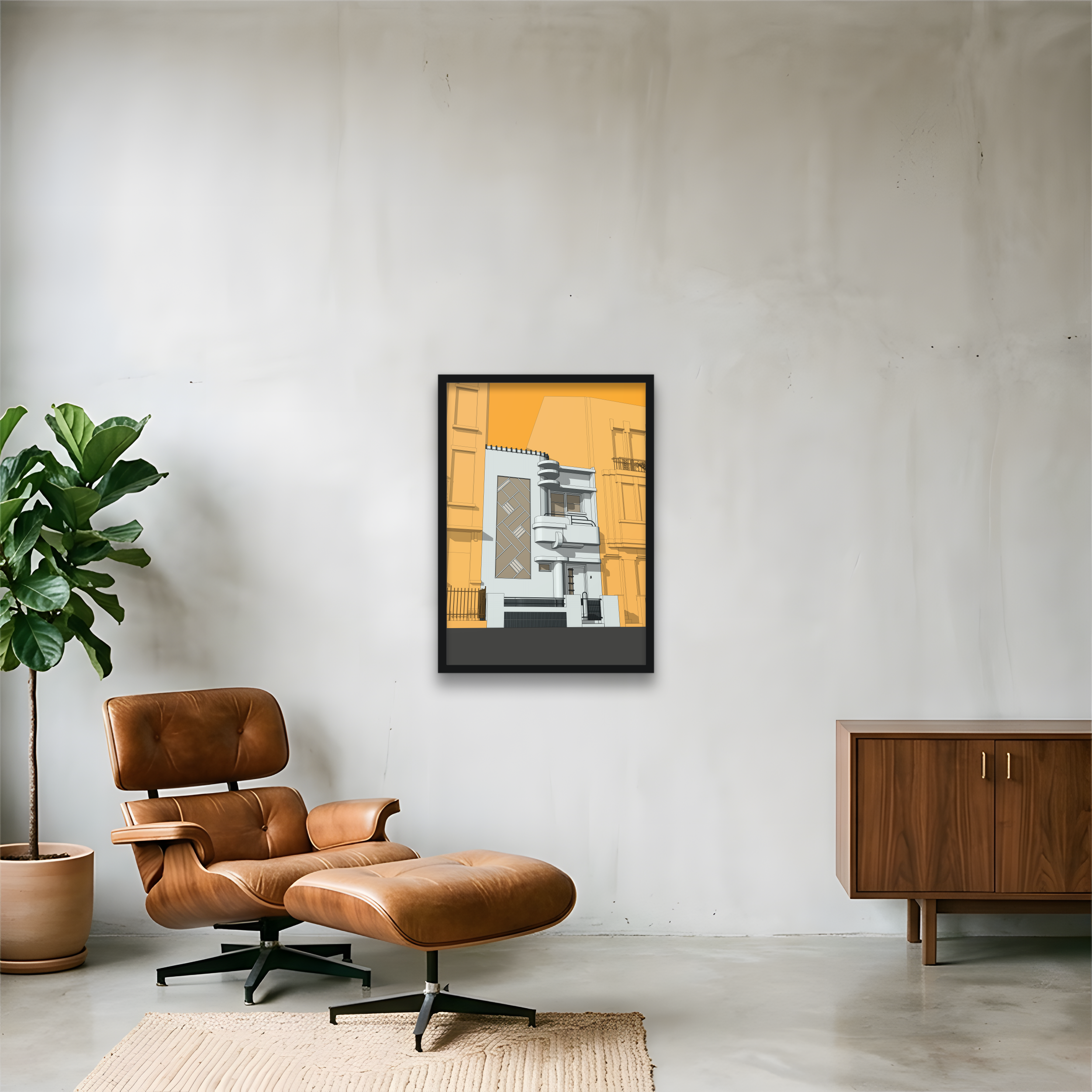 maison-marit-A2-Framed-Print.png