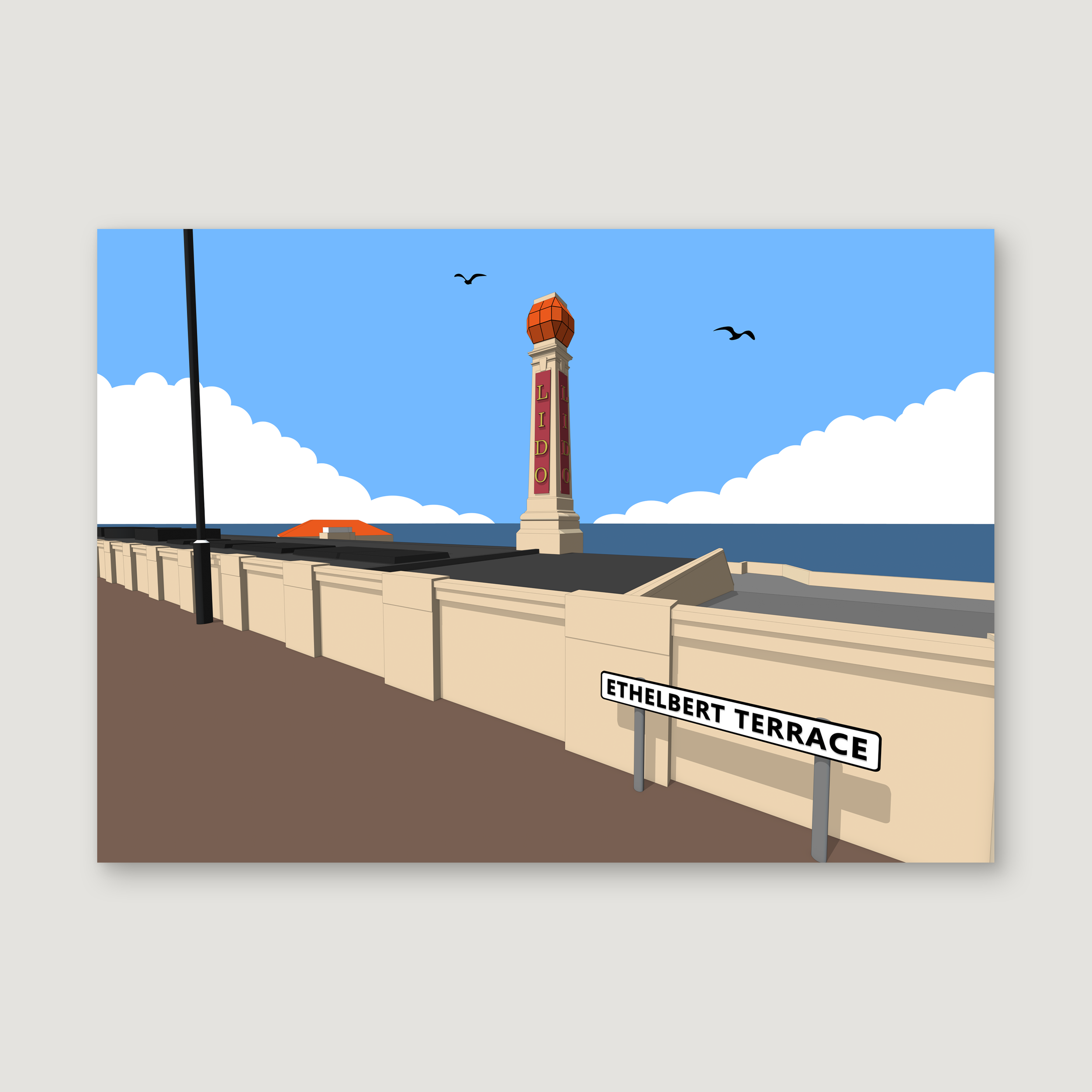 Cliftonville Lido, Margate - 1926