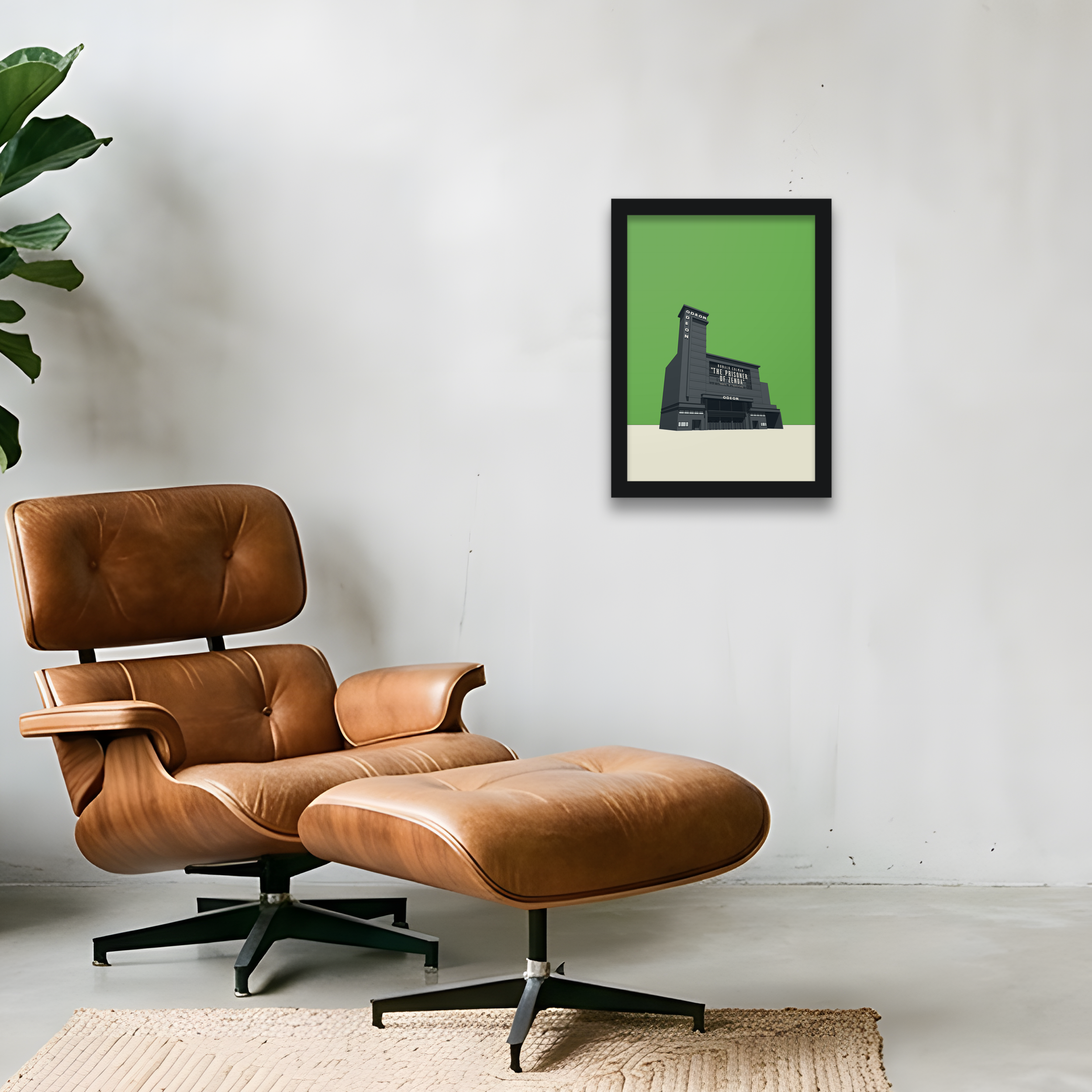 odeon-leicester-square-A4-Framed-Print.png