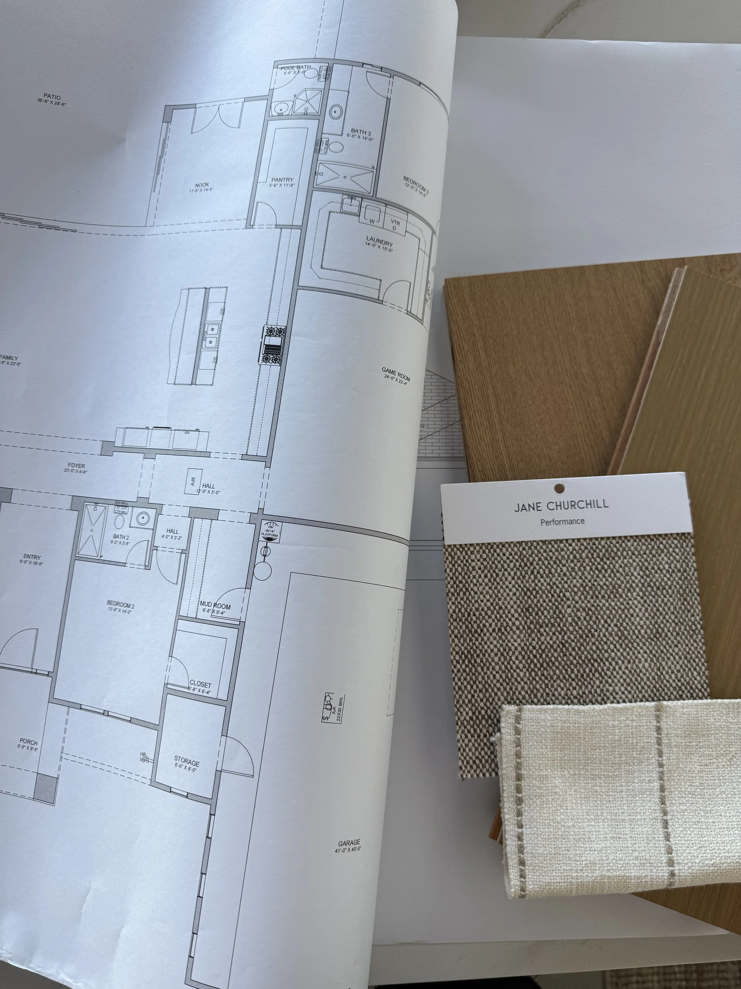 New construction home design for interior design company in gilbert arizona