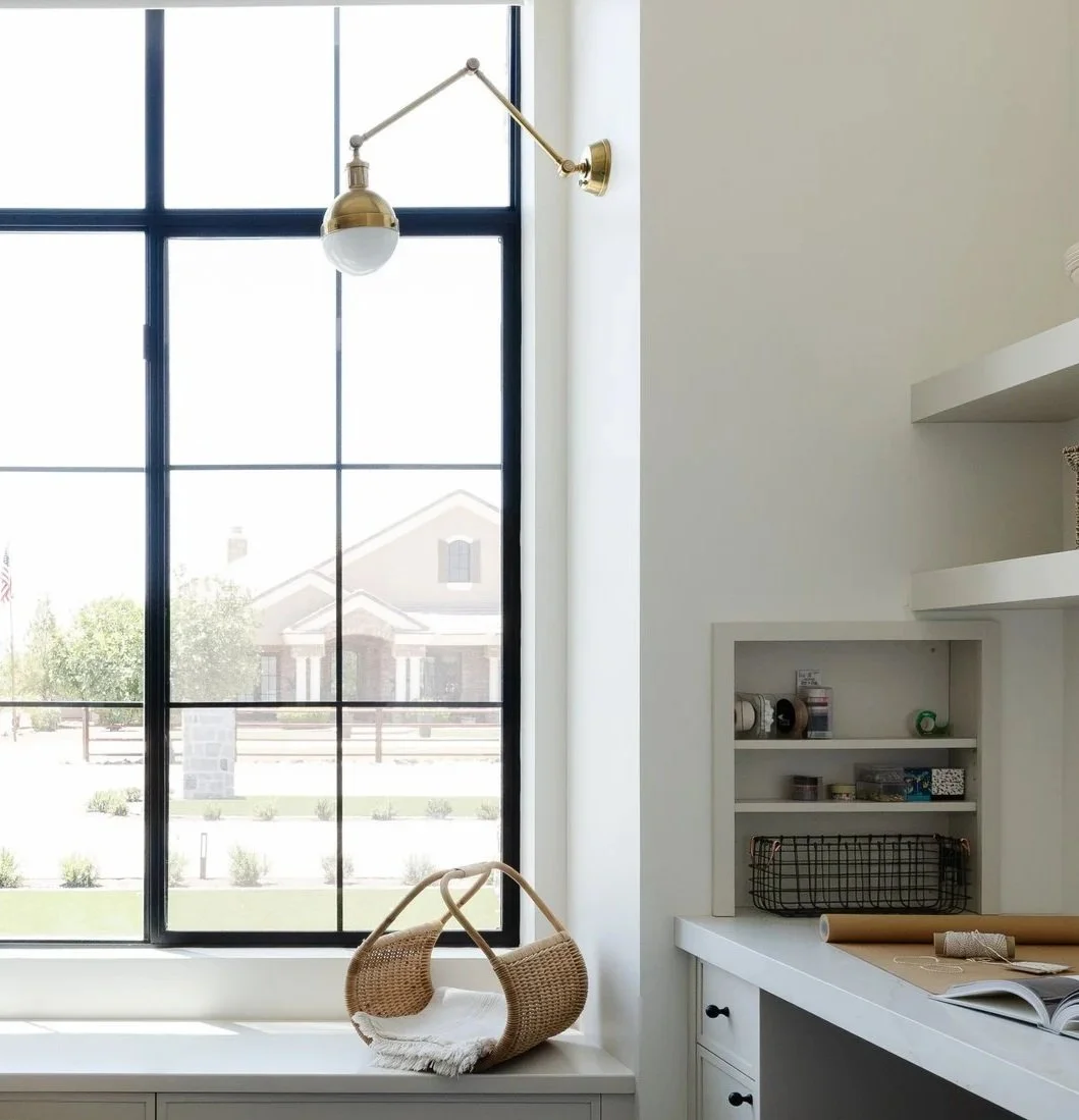 luxury crafting space in custom home
