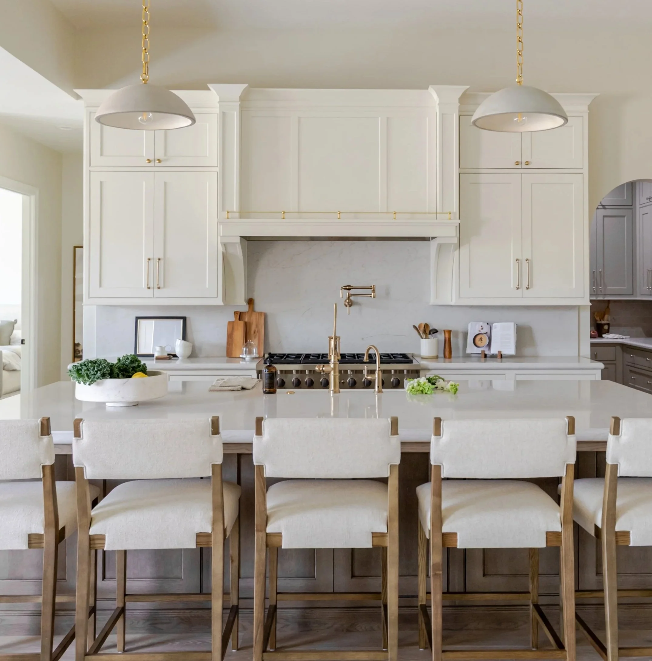 traditional European kitchen