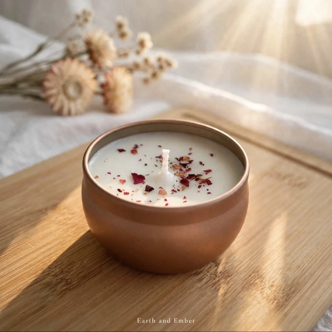 2.5oz Travel Aromatic Candle Roses&Jasmine