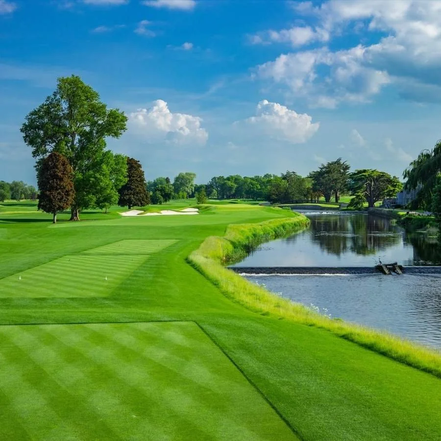 Championship course view at Adare Manor in County Limerick